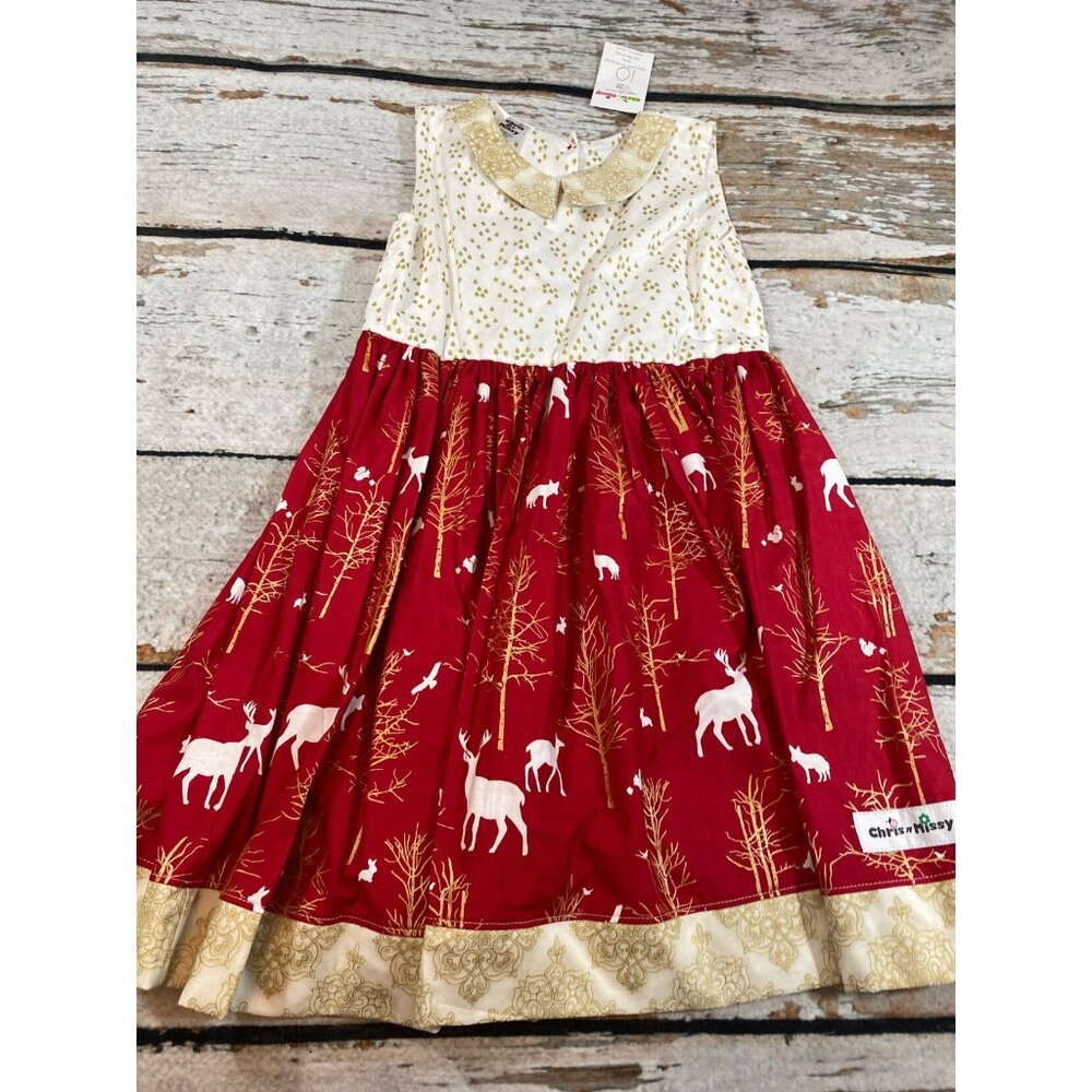 Chris N Missy Deer Dress NWT
